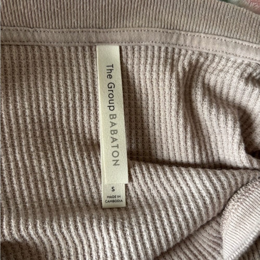 Babaton Light Beige, light pink Cardigan Sweater - Picture 3 of 4